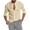 Camisa Casual de Primavera/Verão