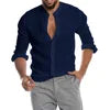 Camisa Casual de Primavera/Verão