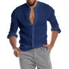 Camisa Casual de Primavera/Verão