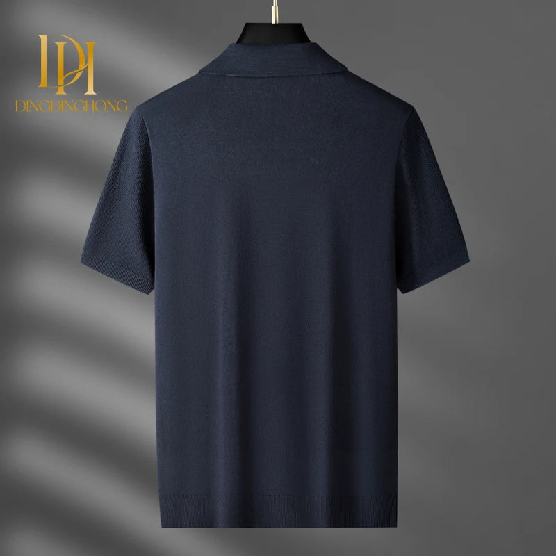 Camisa POLO de Linho Tricotada