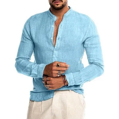 Camisa Casual de Primavera/Verão