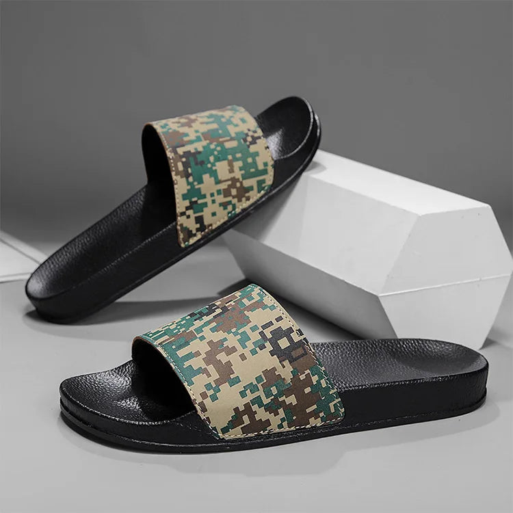 Chinelo de couro de designer