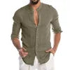 Camisa Casual de Primavera/Verão