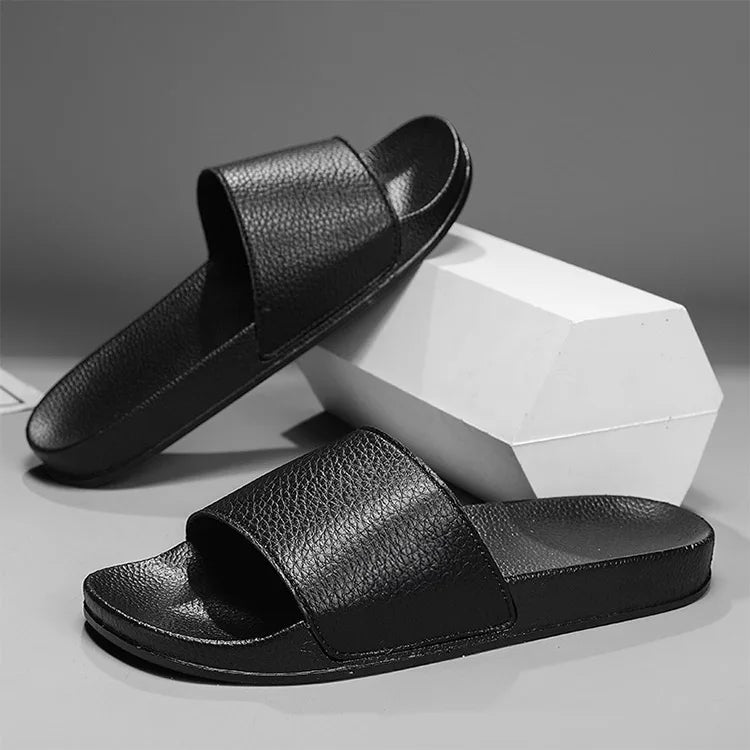 Chinelo de couro de designer