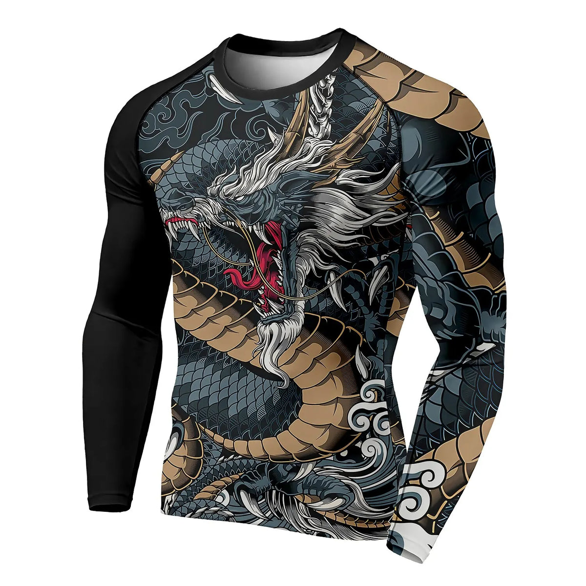 Camiseta de Manga Longa Pulôver para Treino