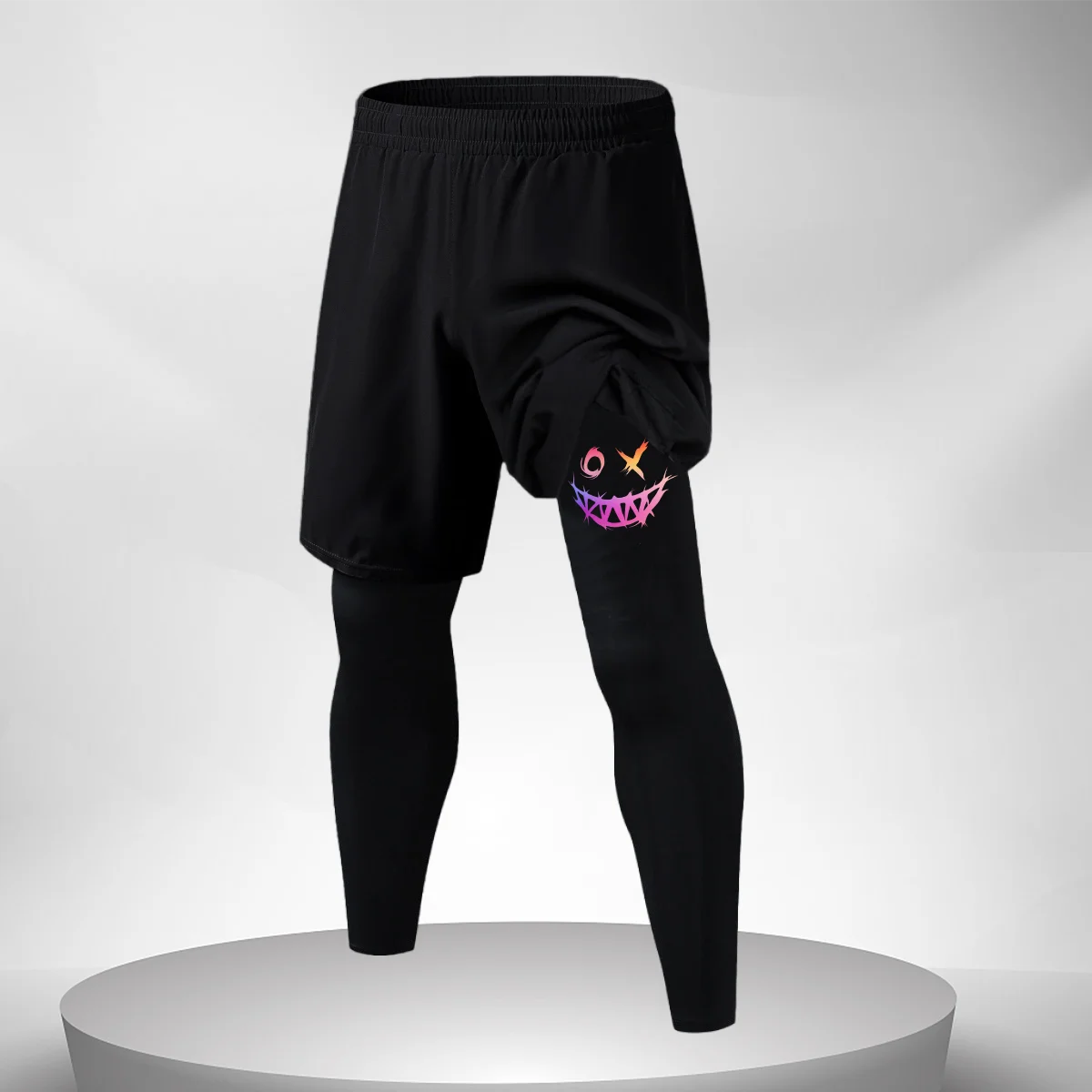 Calças de treinamento de fitness calças de compressão de corrida dos homens secagem rápida ginásio treino leggings masculino esporte inferior