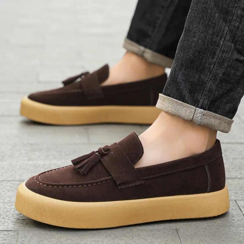 Sapatos Britânico Loafers Casuais
