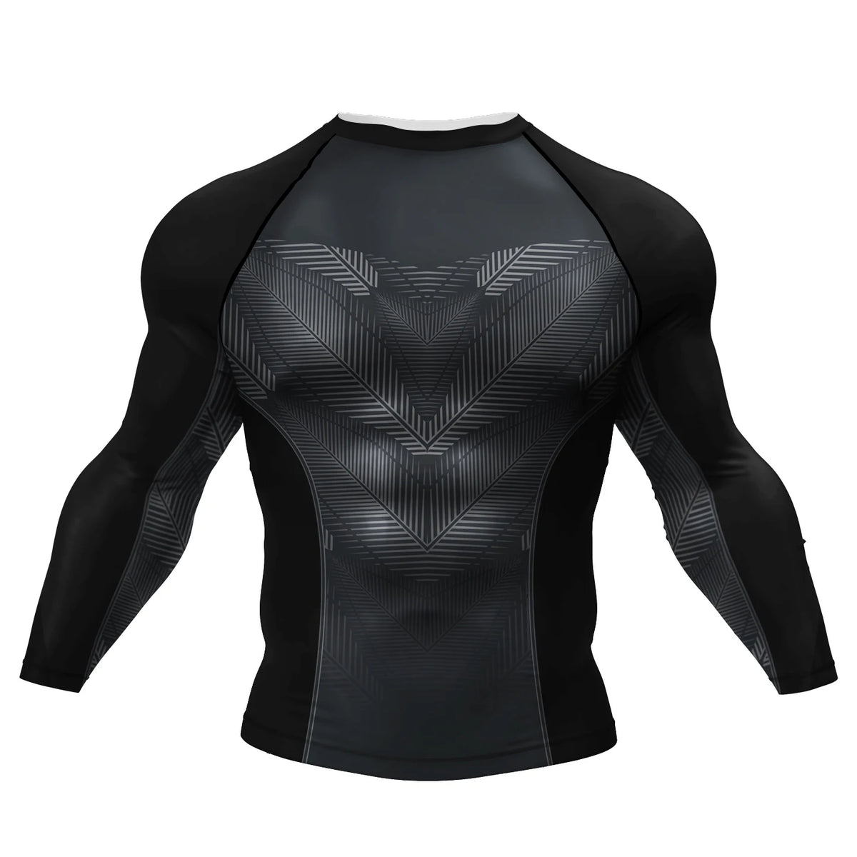 Camiseta de Compressão Masculina Cody Lundin para Academia, Rashguard de Manga Longa com Sublimação, Jersey Personalizado para BJJ Jiu Jitsu e Boxe