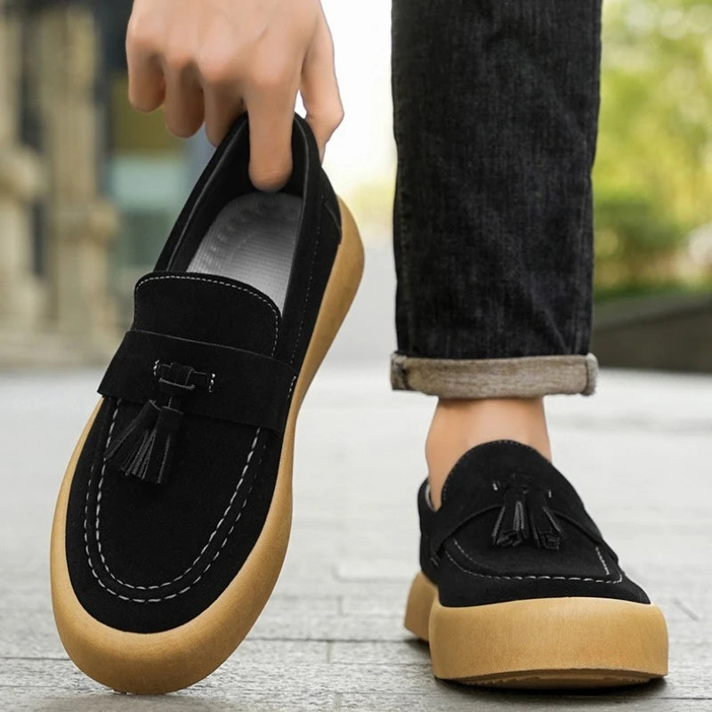 Sapatos Britânico Loafers Casuais