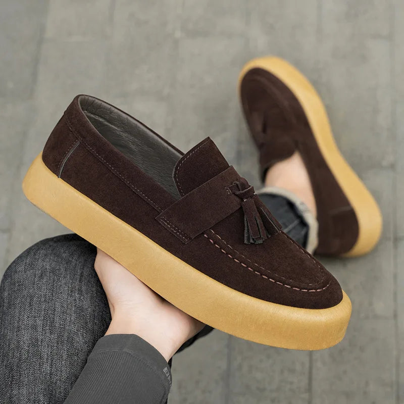 Sapatos Britânico Loafers Casuais