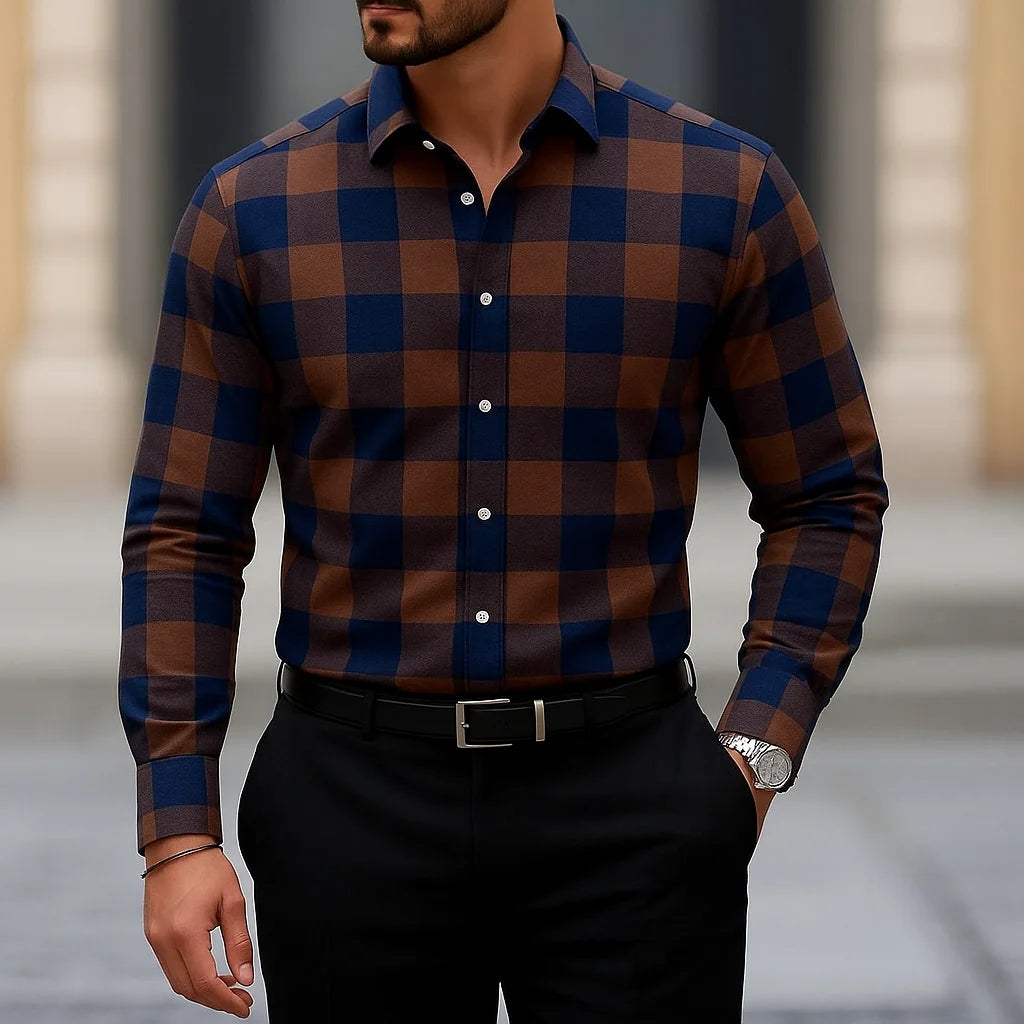 Camisa de Manga Longa Casual