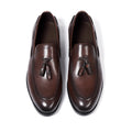 Mocassins clássicos de couro feitos à mão