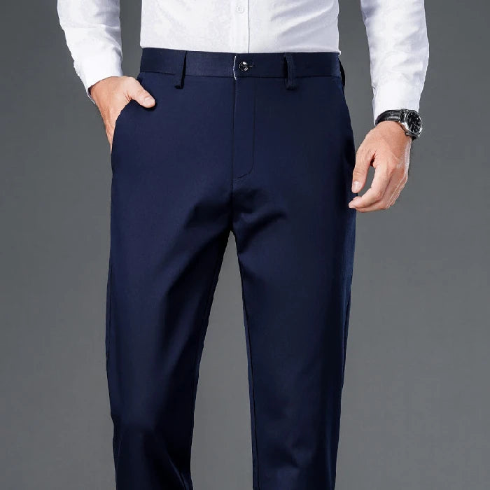 Calça Casual Micro-Elasticidade