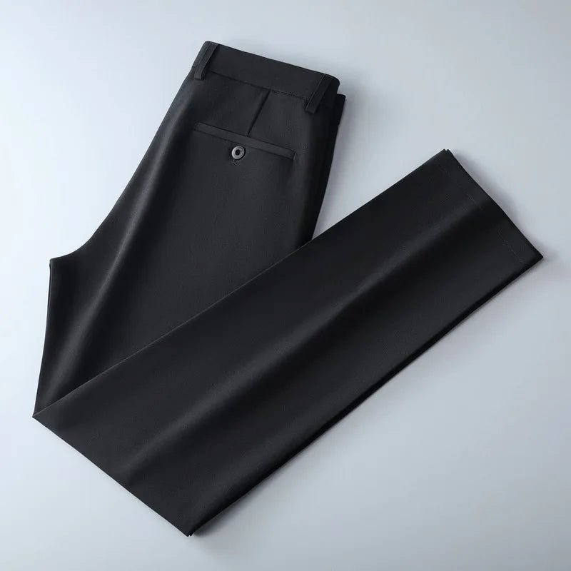 Calça Casual Micro-Elasticidade