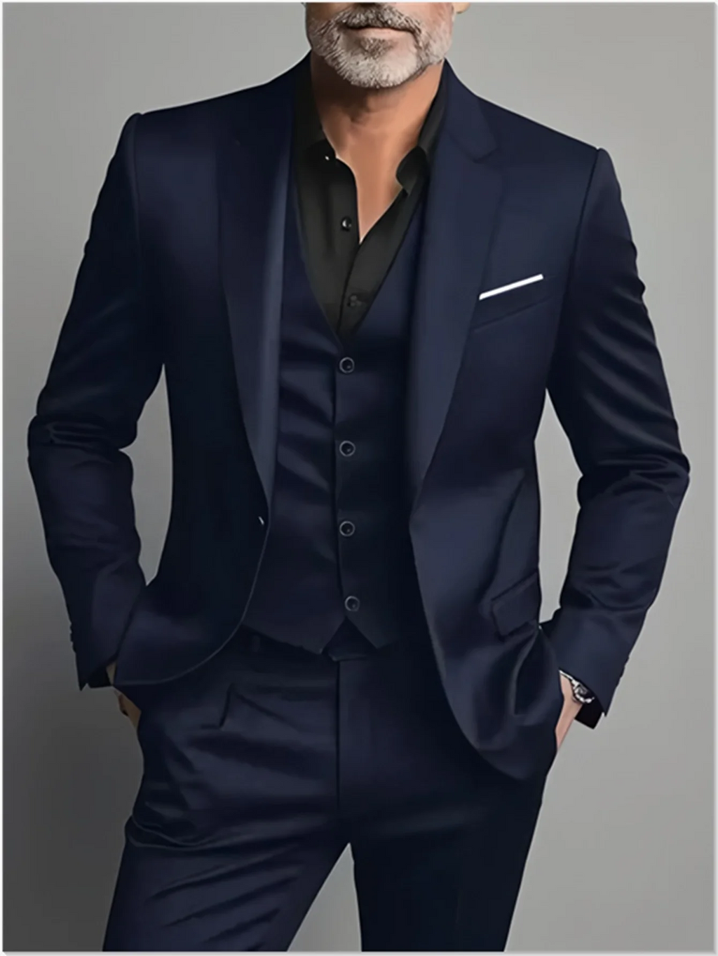 Terno Elegante Slim-Fit