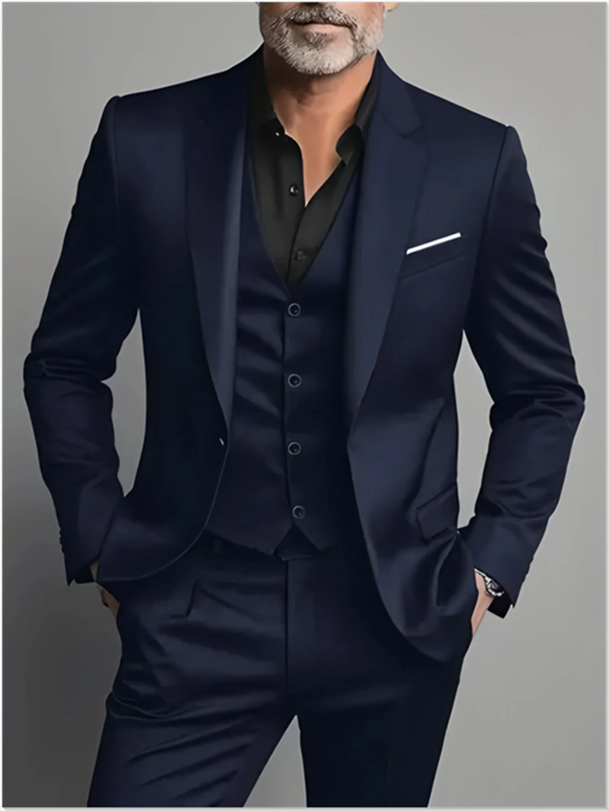 Terno Elegante Slim-Fit