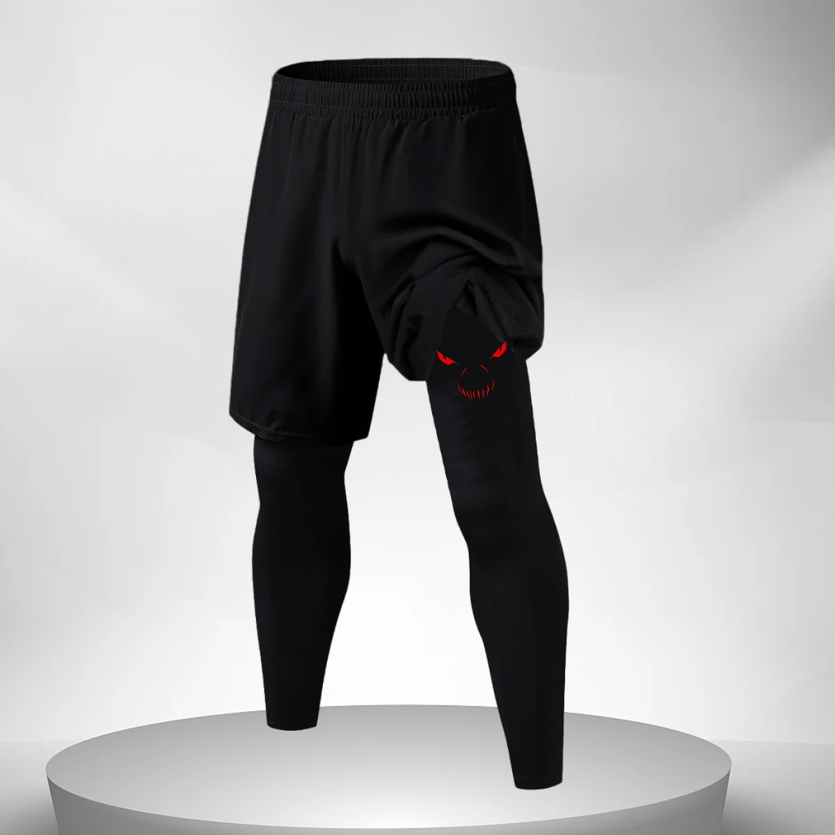 Calças de treinamento de fitness calças de compressão de corrida dos homens secagem rápida ginásio treino leggings masculino esporte inferior