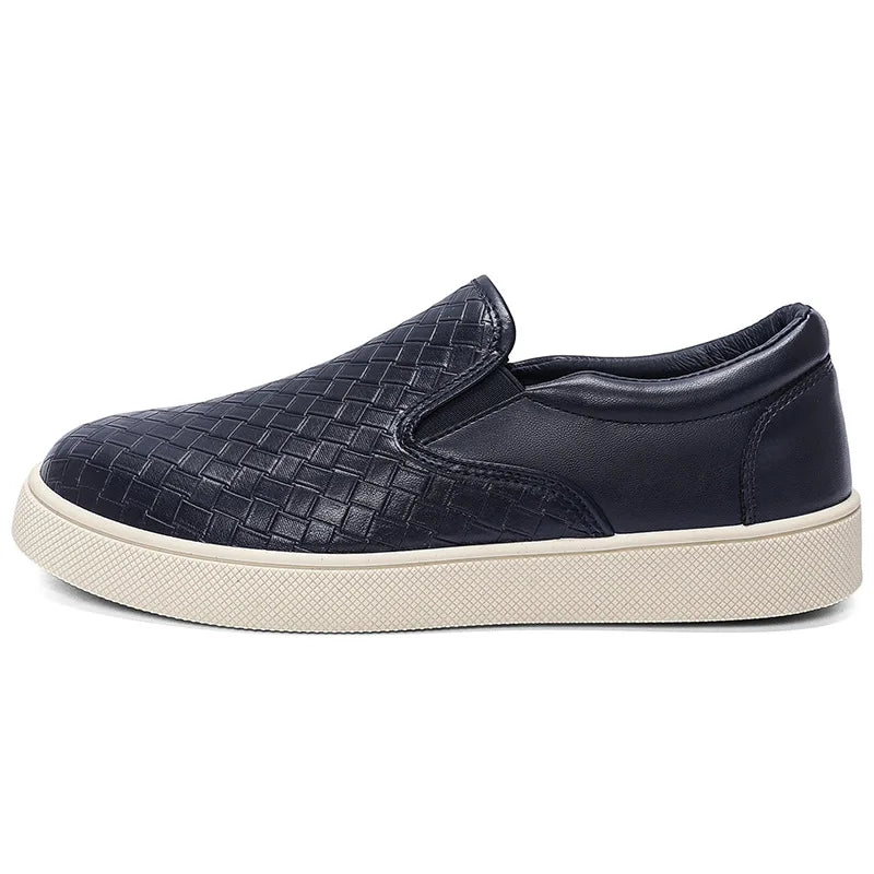 Sapatos de Couro Confortáveis e Planos