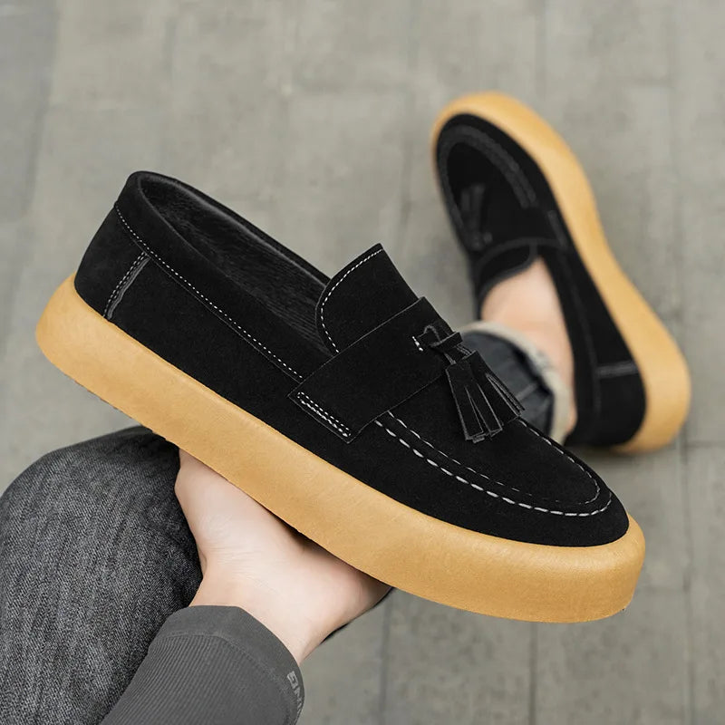 Sapatos Britânico Loafers Casuais