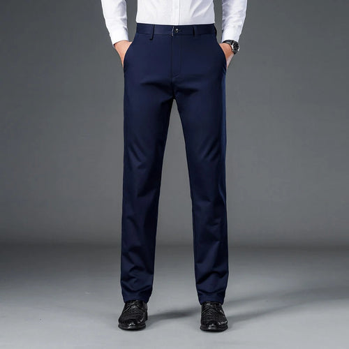 Calça Casual Micro-Elasticidade