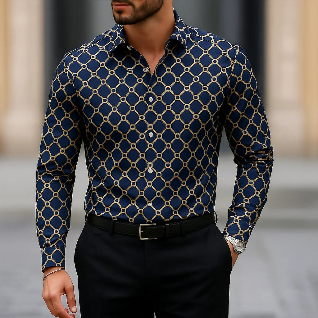 Camisa de Manga Longa Casual