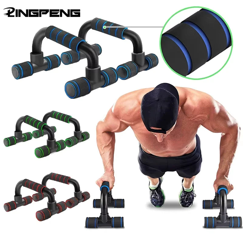 Rack push-up em forma de U, Equipamento Fitness, Punho de Esponja de Mão, Treino Muscular, Barra Push Up, Peito, Ginásio em Casa, Musculação, 1 Par
