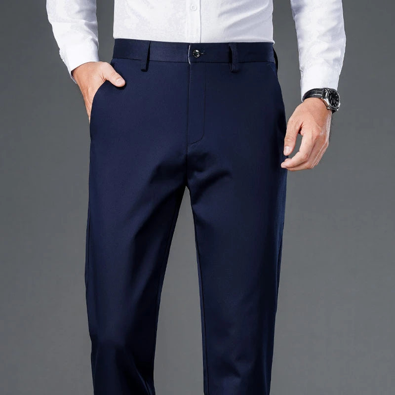Calça Casual Micro-Elasticidade