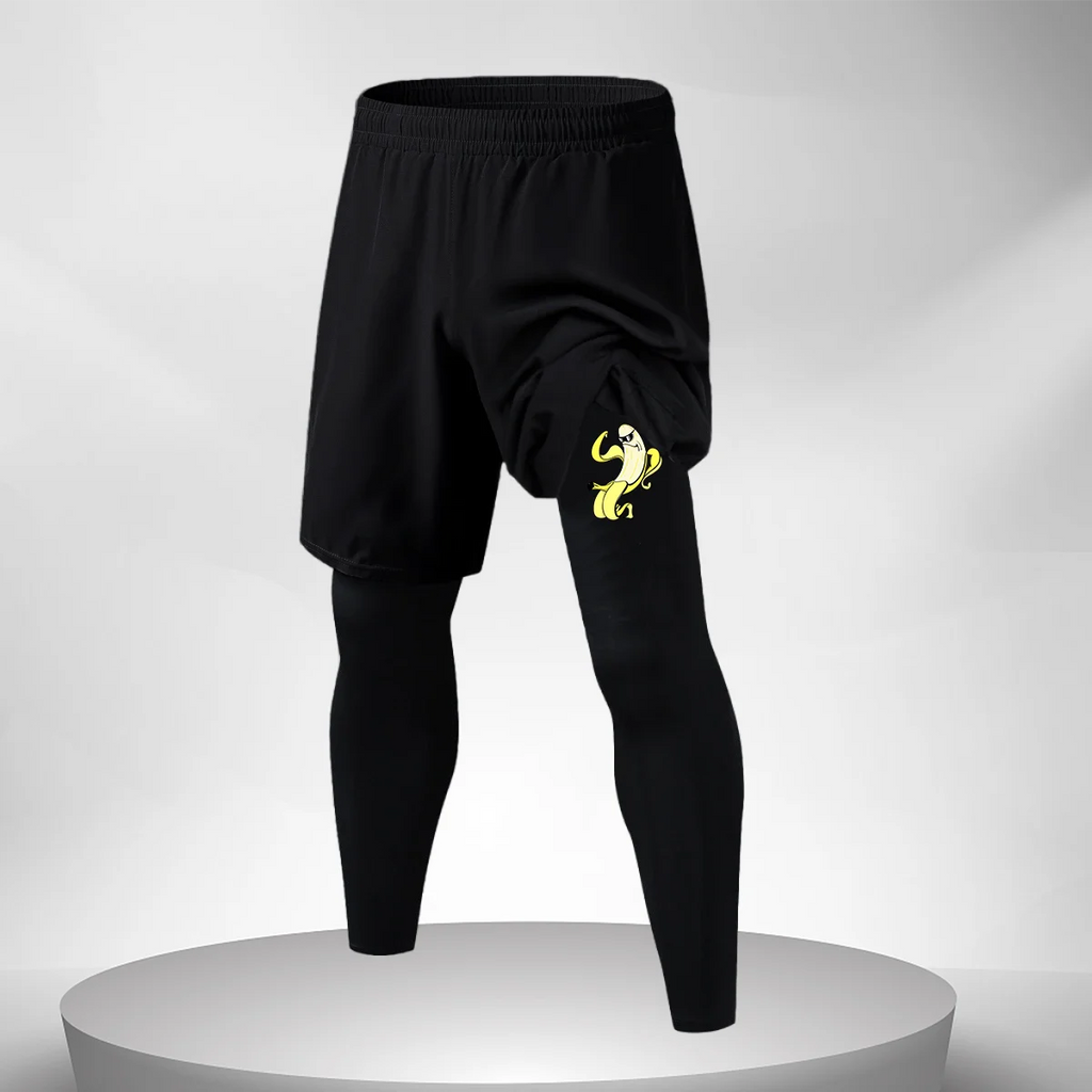Calças de treinamento de fitness calças de compressão de corrida dos homens secagem rápida ginásio treino leggings masculino esporte inferior