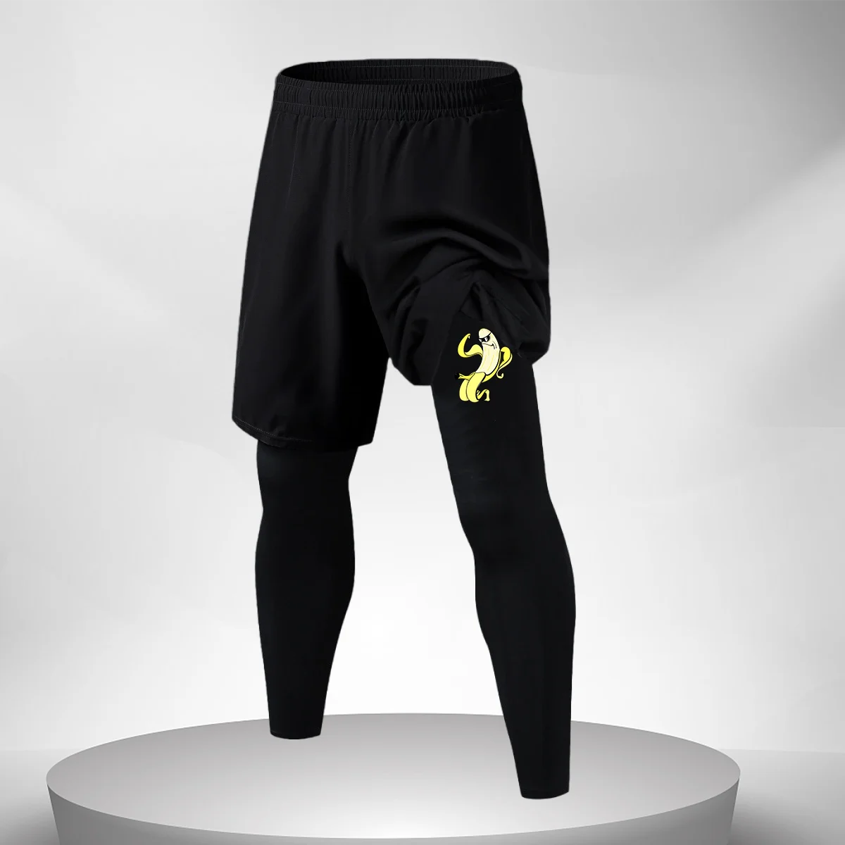 Calças de treinamento de fitness calças de compressão de corrida dos homens secagem rápida ginásio treino leggings masculino esporte inferior