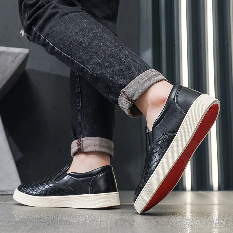 Sapatos de Couro Confortáveis e Planos