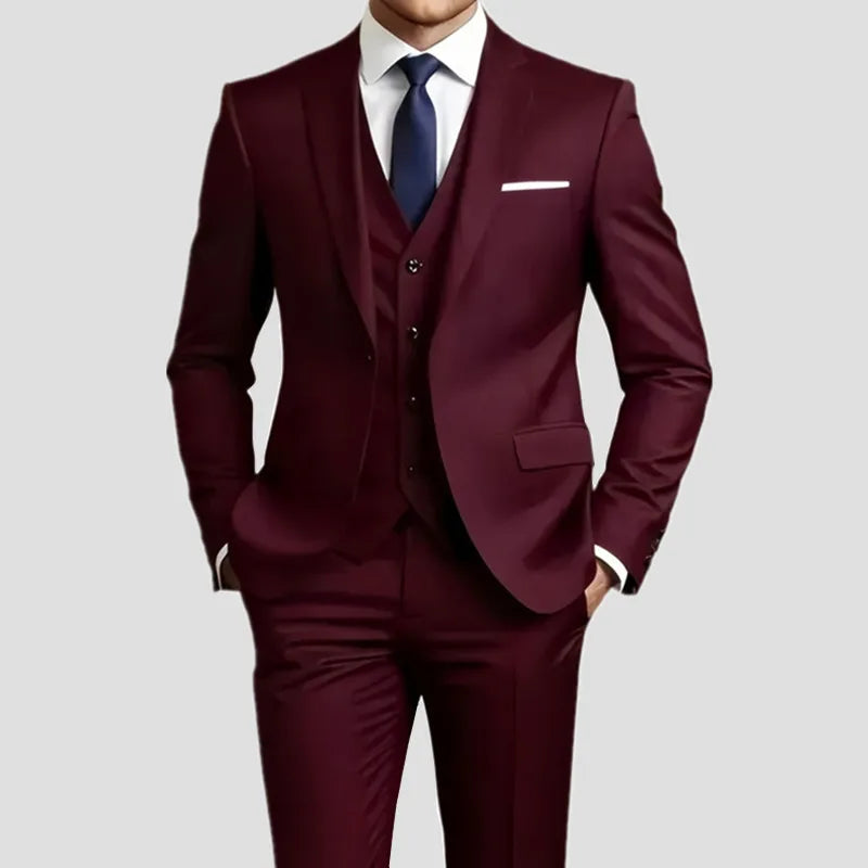 Terno Elegante Slim-Fit