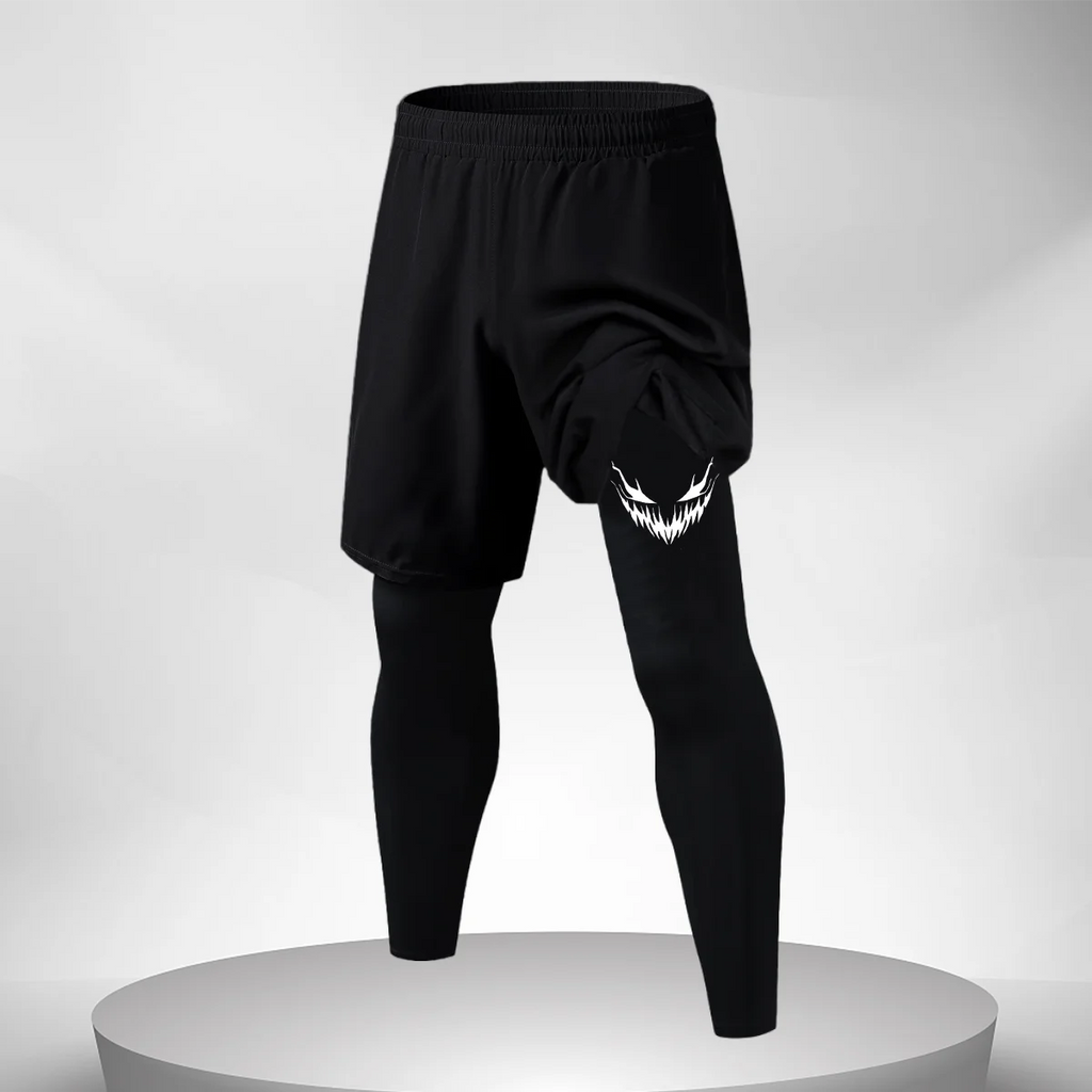Calças de treinamento de fitness calças de compressão de corrida dos homens secagem rápida ginásio treino leggings masculino esporte inferior