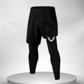 Calças de treinamento de fitness calças de compressão de corrida dos homens secagem rápida ginásio treino leggings masculino esporte inferior