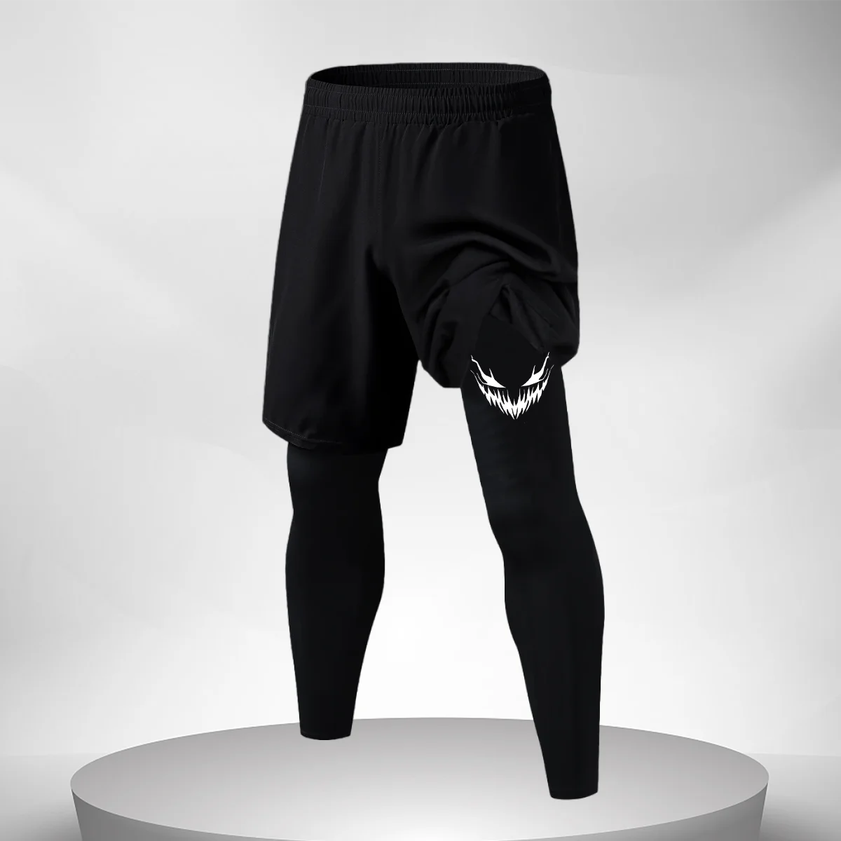 Calças de treinamento de fitness calças de compressão de corrida dos homens secagem rápida ginásio treino leggings masculino esporte inferior