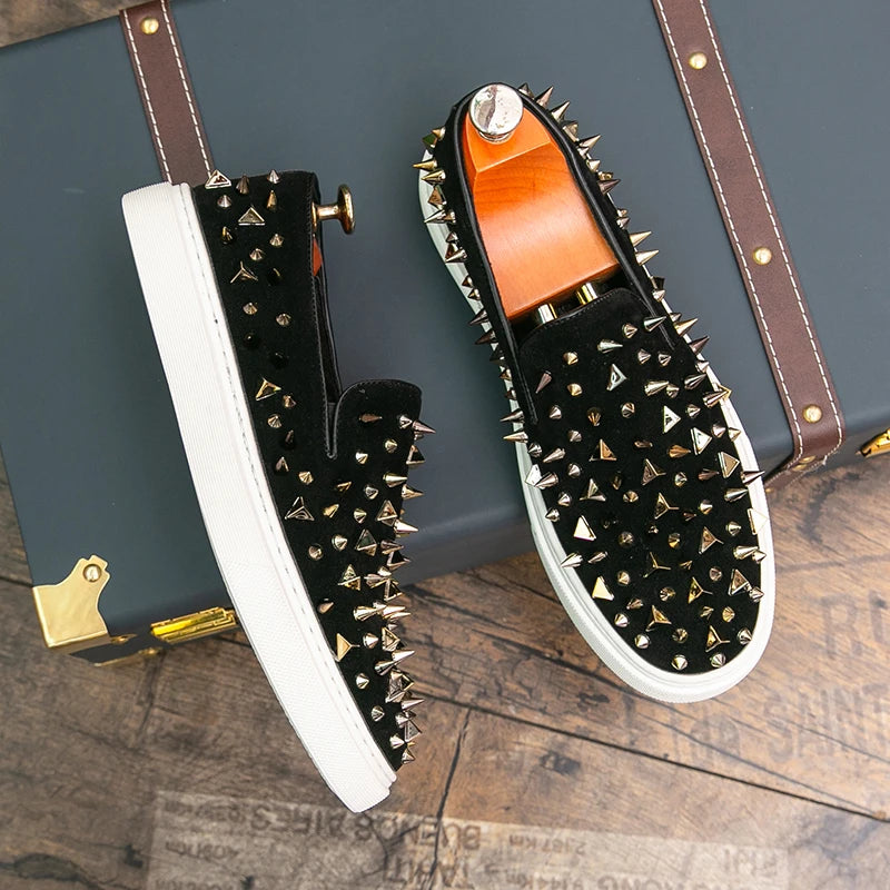 Mocassins Casuais com detalhes no topo