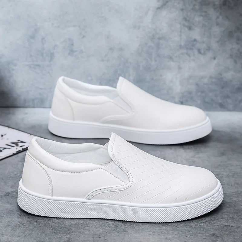 Sapatos de Couro Confortáveis e Planos