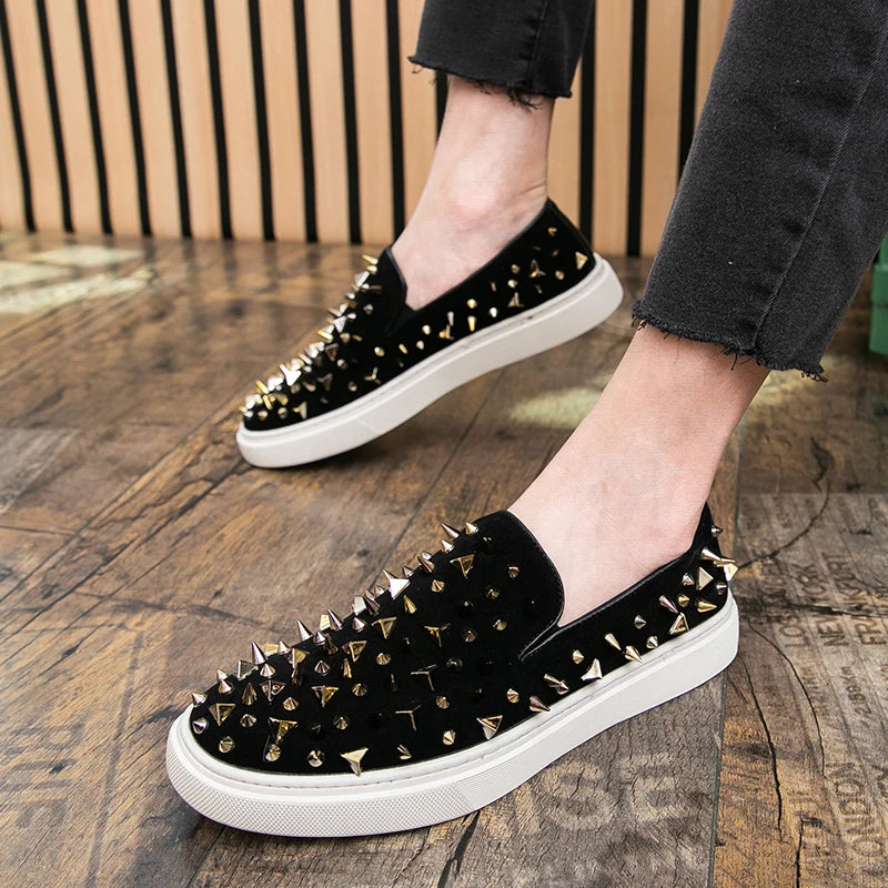 Mocassins Casuais com detalhes no topo