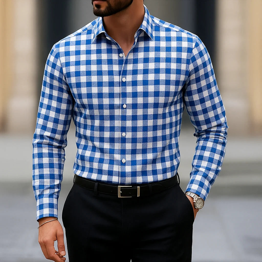 Camisa de Manga Longa Casual