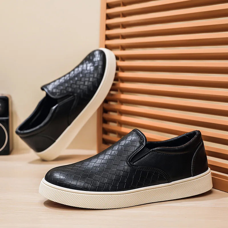Sapatos de Couro Confortáveis e Planos