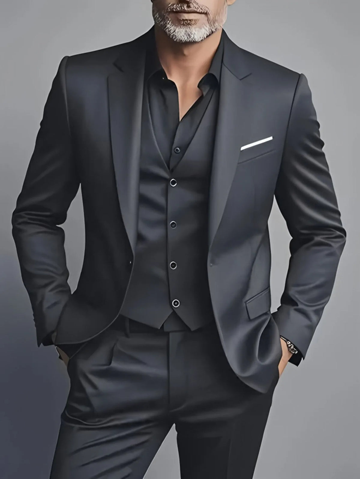 Terno Elegante Slim-Fit