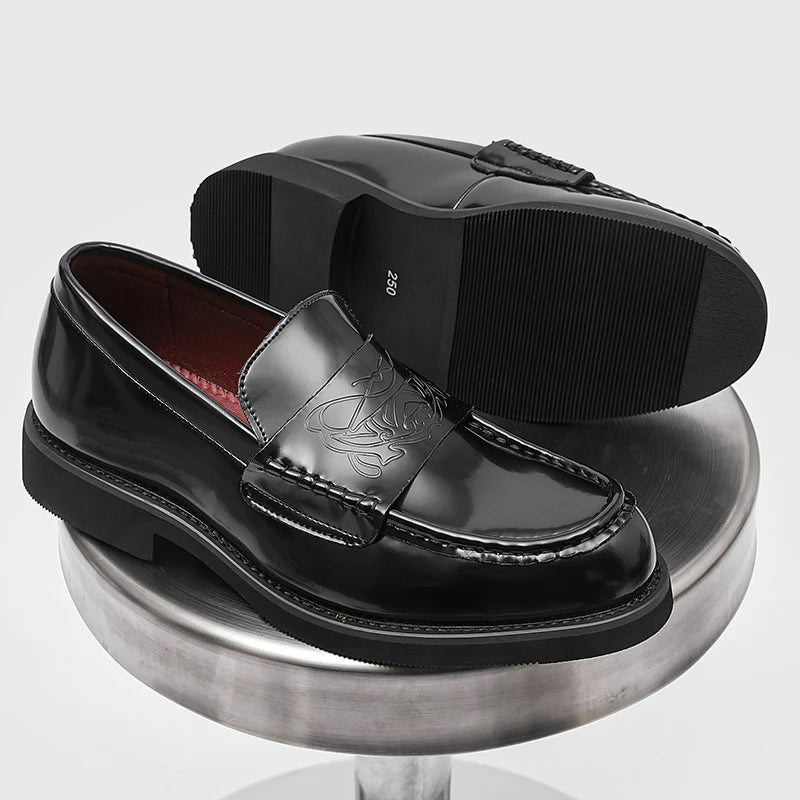 Mocassins Casuais com Relevo