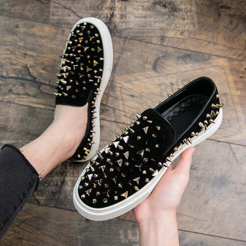 Mocassins Casuais com detalhes no topo