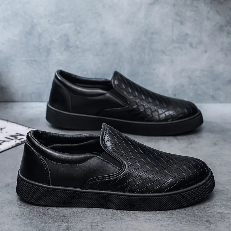Sapatos de Couro Confortáveis e Planos