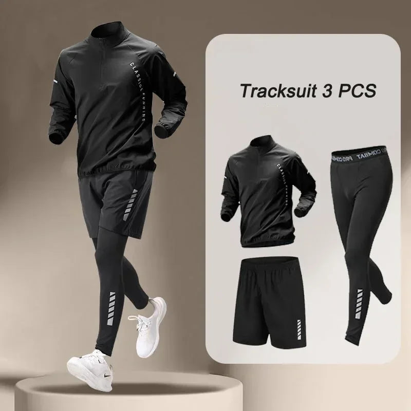 Conjunto de Jaqueta e Calças de Treino YUNO-FITNESS