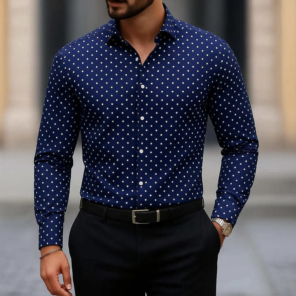 Camisa de Manga Longa Casual