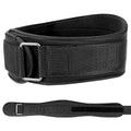 1 pçs ginásio cinto de levantamento de peso cintura ajustável suporte para as costas agachamento haltere barra deadlifts treinamento fitness (preto e azul)