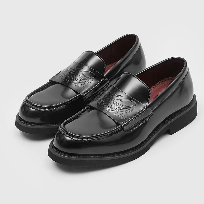 Mocassins Casuais com Relevo