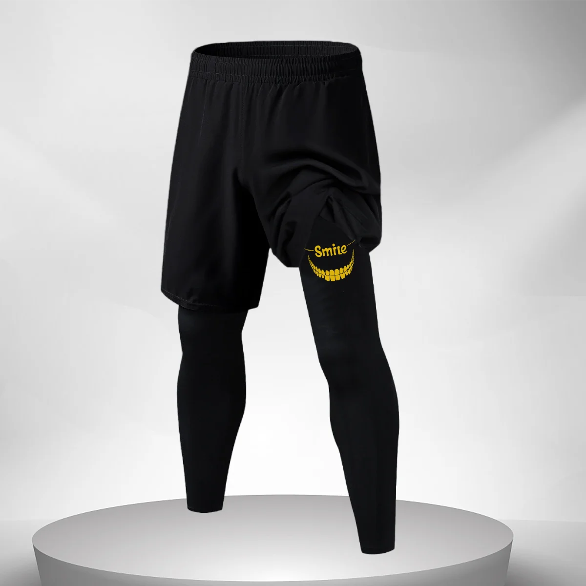 Calças de treinamento de fitness calças de compressão de corrida dos homens secagem rápida ginásio treino leggings masculino esporte inferior