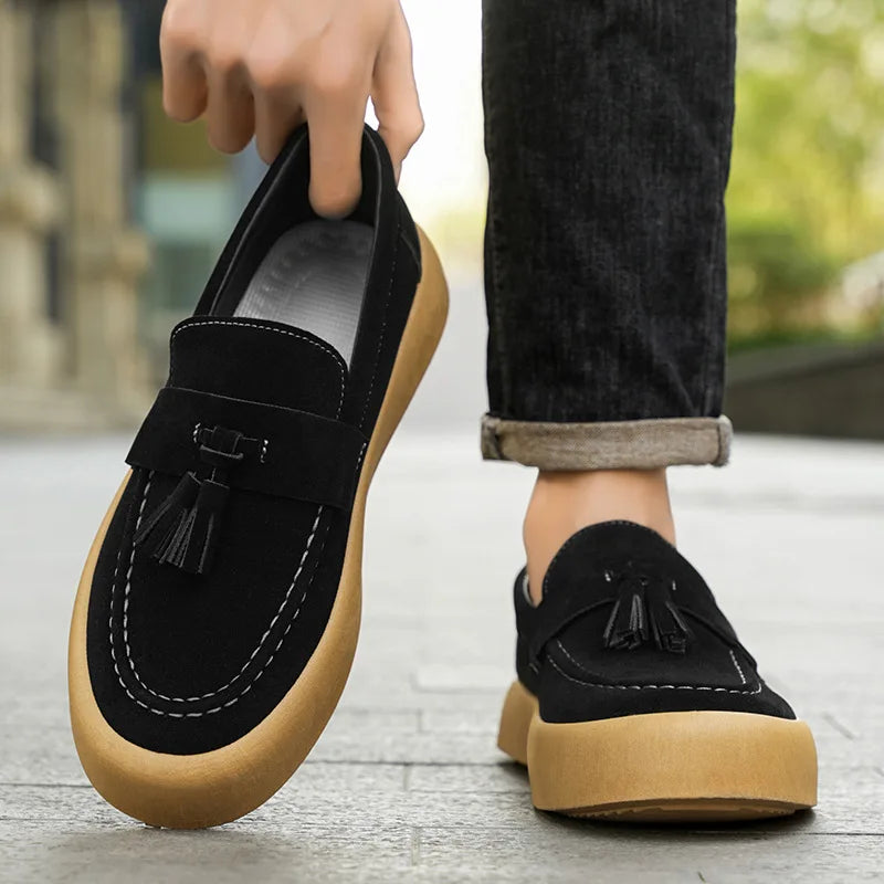 Sapatos Britânico Loafers Casuais