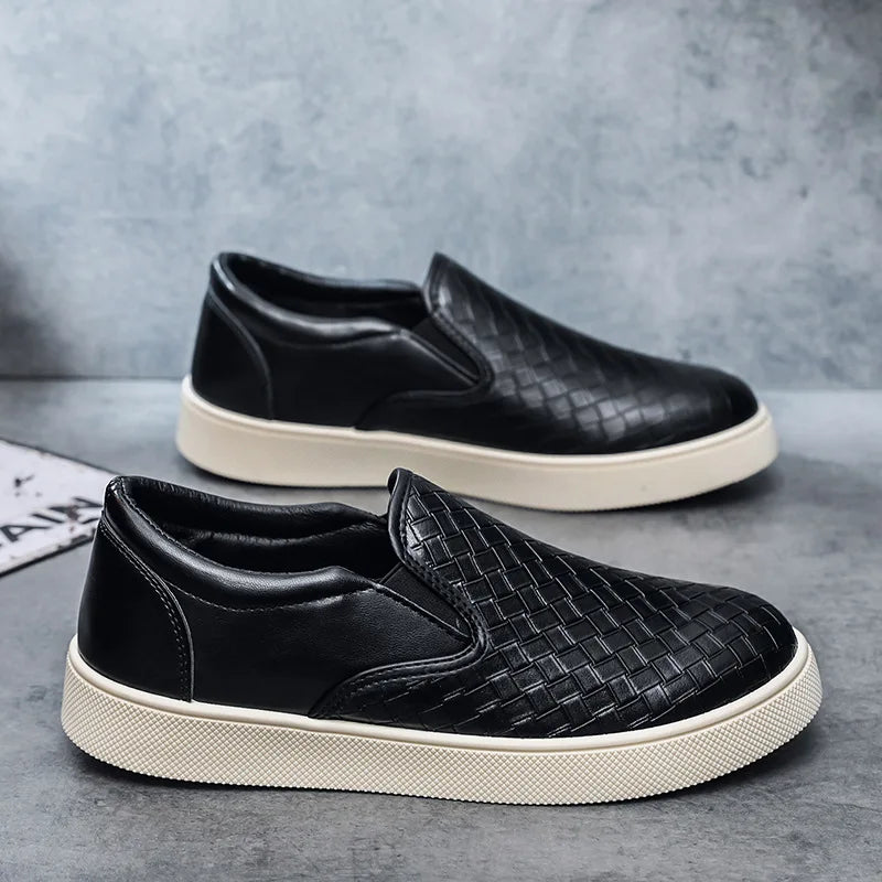 Sapatos de Couro Confortáveis e Planos
